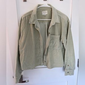 American Eagle Corduroy Button Down Shirt